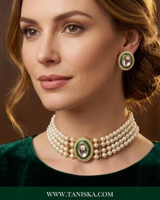 Radiant Pavé Jewelry Set