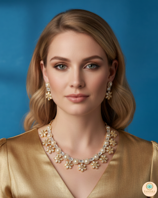 The Royal Bloom Necklace Set