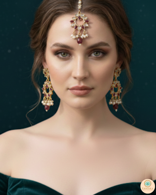 The Empress Ruby Necklace Set