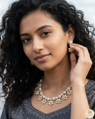 The Royal Bloom Necklace Set