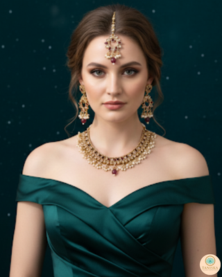 The Empress Ruby Necklace Set