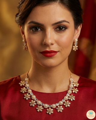 The Royal Bloom Necklace Set