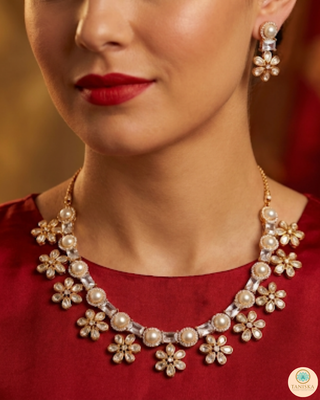 The Royal Bloom Necklace Set