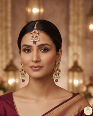 The Empress Ruby Necklace Set