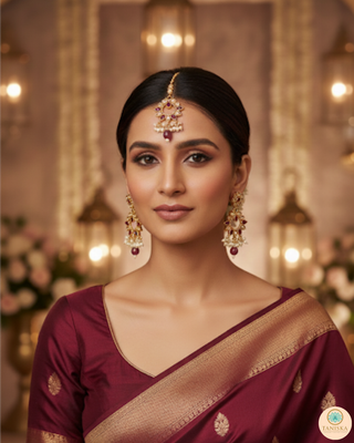 The Empress Ruby Necklace Set