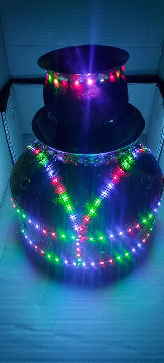 Custom Order - J0325, Phulkari LED Jaggo Bowl + Binu