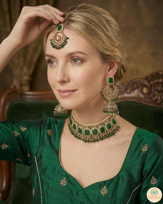 The Rivaaz Traditional Ensemble Necklace Set