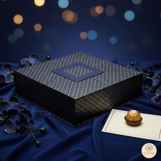 Navy Gift Box (26 x 25 x 7cm)