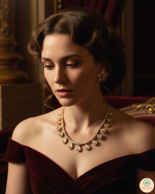 The Aurelia Floral Kundan Necklace Set