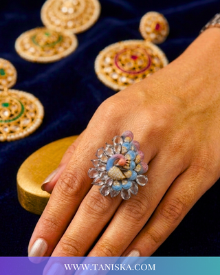 The Mayura Pastel Symphony Ring