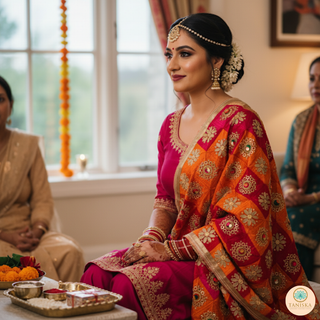 The Sangeet Phulkari Dupatta