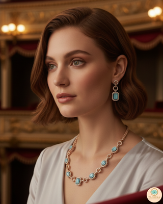 The Azure Serenity Necklace Set