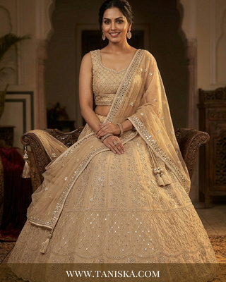 Gilded Starlight Embroidered Lehenga