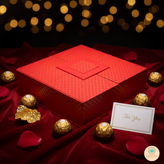 Red Gift Box (26 x 25 x 7cm)