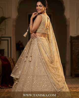 Gilded Starlight Embroidered Lehenga
