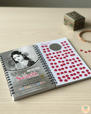 Swastik Velvet Bindi Book (960 Bindis)