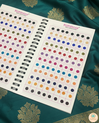 Kohinoor Velvet Bindi Book (960 Bindis)
