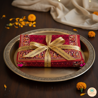 The Dulha-Dulhan Phulkari Dupatta