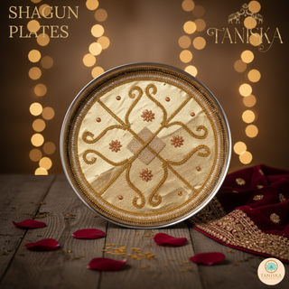 Large Golden Ceremony Plate