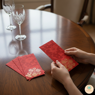 Red Shagun Money Envelopes - 20s Pack