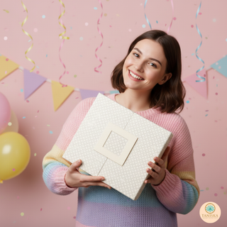 Ivory Gift Box (26 x 25 x 7cm)