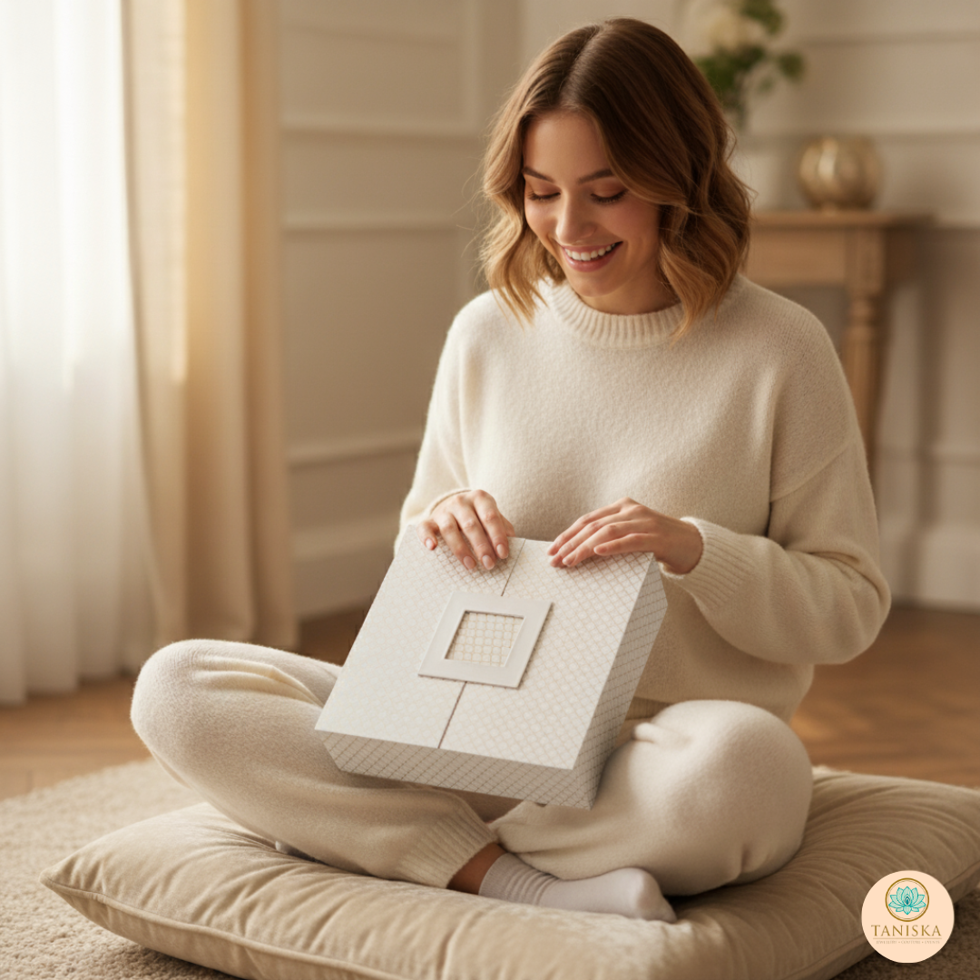 Ivory Gift Box (26 x 25 x 7cm)