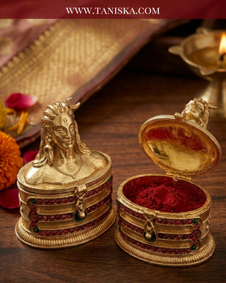 The Mahadev Adiyogi Sindoor Box