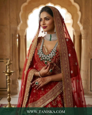 The Windsor Emerald & Zirconia Haar