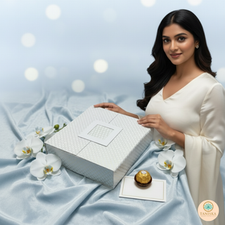 Baby Blue Gift Box (26 x 25 x 7cm)