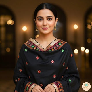 The Midnight Star Phulkari Dupatta