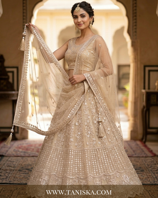 Gilded Starlight Embroidered Lehenga