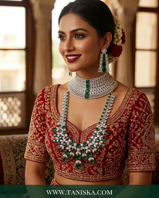 The Windsor Emerald & Zirconia Haar
