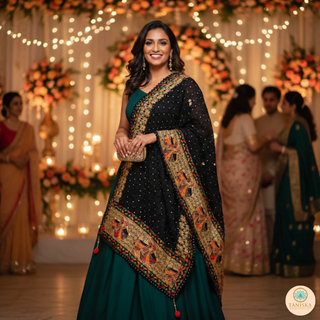 The Maharani Phulkari Dupatta