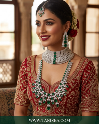 The Windsor Emerald & Zirconia Haar