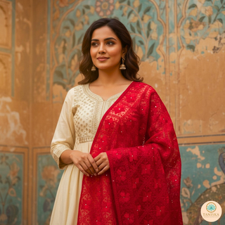 The Eternal Love Phulkari Dupatta