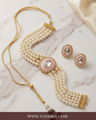 The Noor Mahal Kundan Choker Set