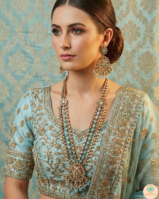 The Majestic Nilaya Turquoise Heritage Necklace Set