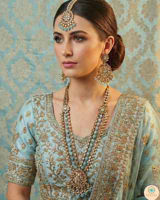 The Majestic Nilaya Turquoise Heritage Necklace Set