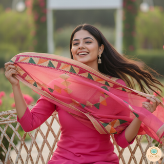 The Rani Bahar Phulkari Dupatta
