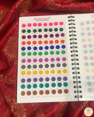 Kohinoor Velvet Bindi Book (960 Bindis)