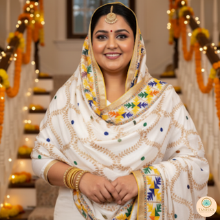 The Basant Bahaar Phulkari Dupatta