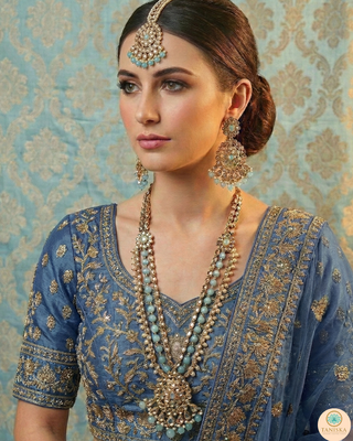 The Majestic Nilaya Turquoise Heritage Necklace Set