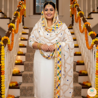 The Basant Bahaar Phulkari Dupatta