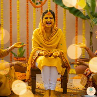 The Haldi Bloom Phulkari Dupatta