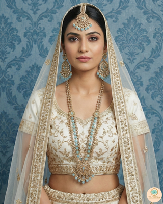 The Majestic Nilaya Turquoise Heritage Necklace Set