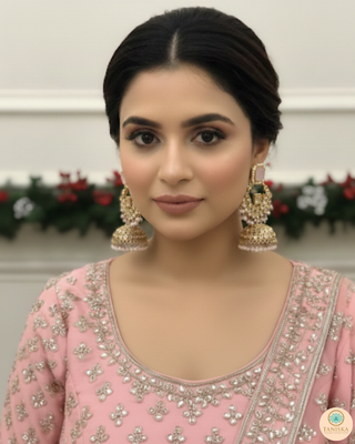 Aavya Baby Pink Necklace Set