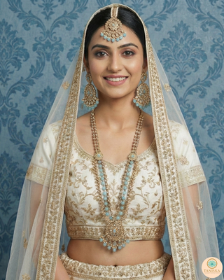 The Majestic Nilaya Turquoise Heritage Necklace Set