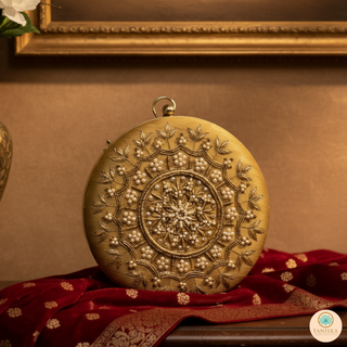 The Golden Aura Clutch Bag