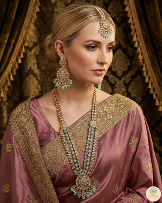 The Majestic Nilaya Turquoise Heritage Necklace Set