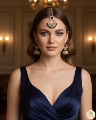 The Midnight Sapphire Heritage Necklace Set